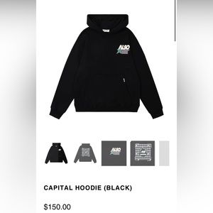 NWT ALMOST SUNDAY CAPITAL HOODIE